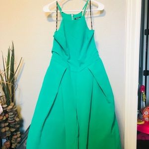 XOXO - midi capri strapless jumpsuit - never worn